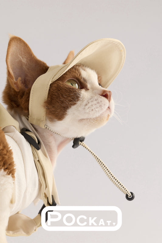 Pockatt Devon Rex Cat Sun Hat