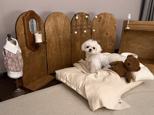 OU Pet Screen & Danish Bed Set