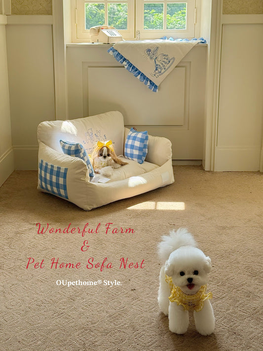 OU Wonderful Farm Pet Sofa Bed