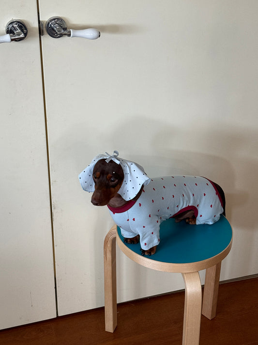 POXFFEE Polka Dot Dog Bandana
