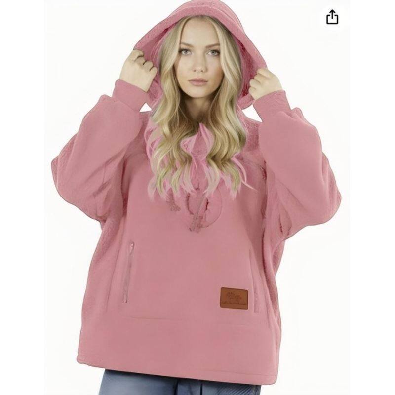 Human-Pet 2-in-1 Hooded Thick Sweatshirt