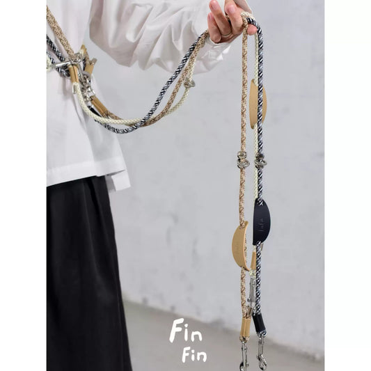 Braided Rope Dog Leash photo 1