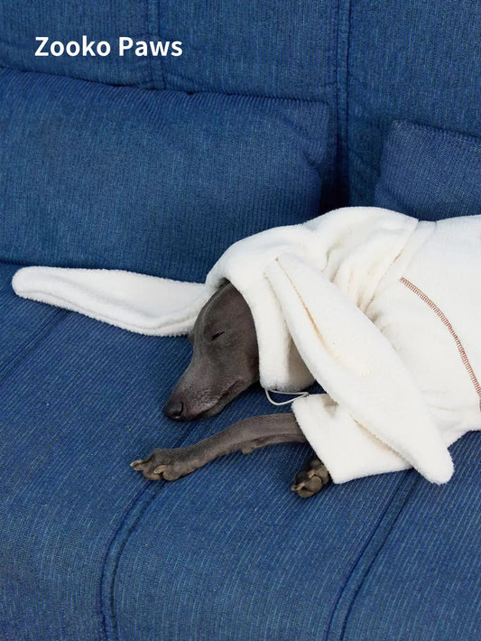 Fleece Four-Leg Dog Onesie with Detachable Snood photo 1