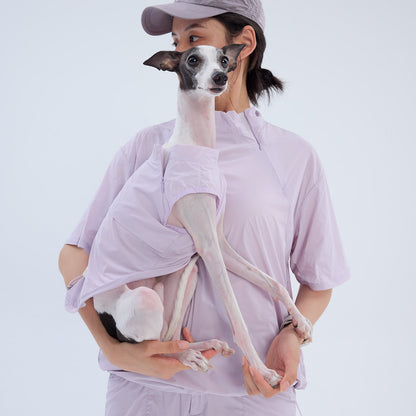 UPF 50+ Cooling Dog Vest Matching Set