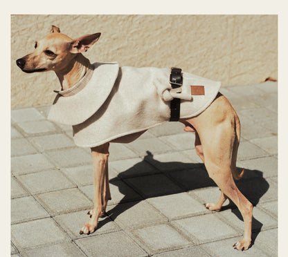 Pure Wool Sighthound Cape Coat