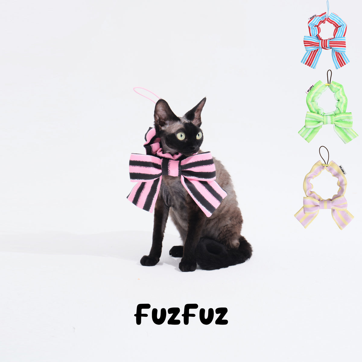 Bow Pet Bandana Collar
