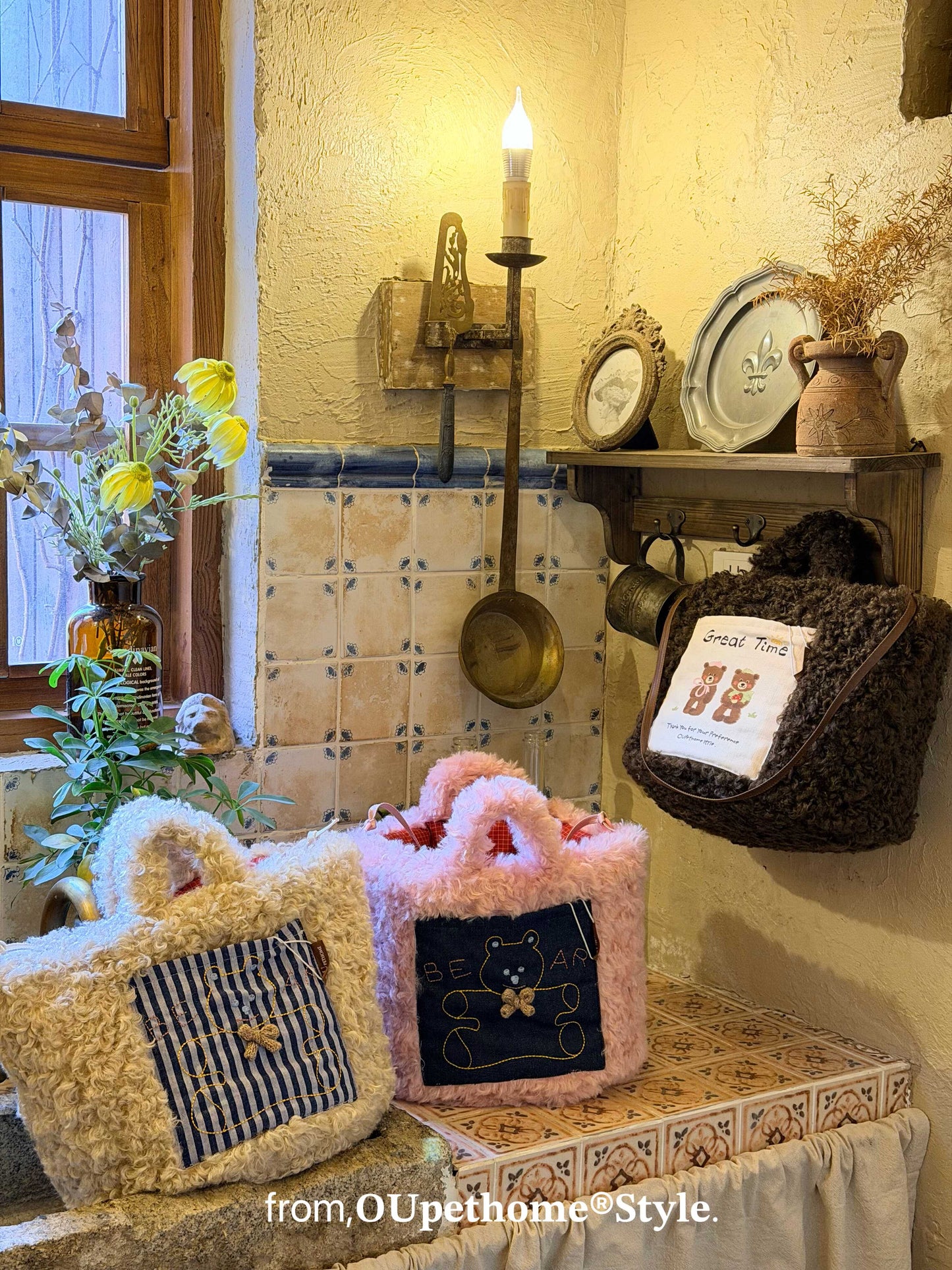 Pet Tote Bag for Small Dogs – Storage Bin & Toy Organizer