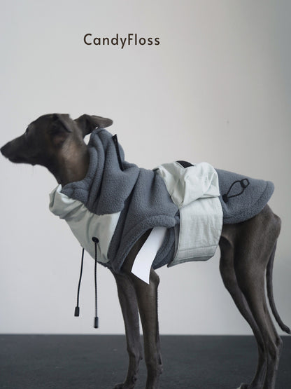 Lightweight Fleece Hooded Dog Cape