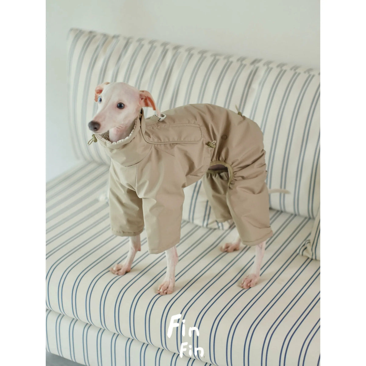 Waterproof Quilted Warm Four-Legged Dog Coat