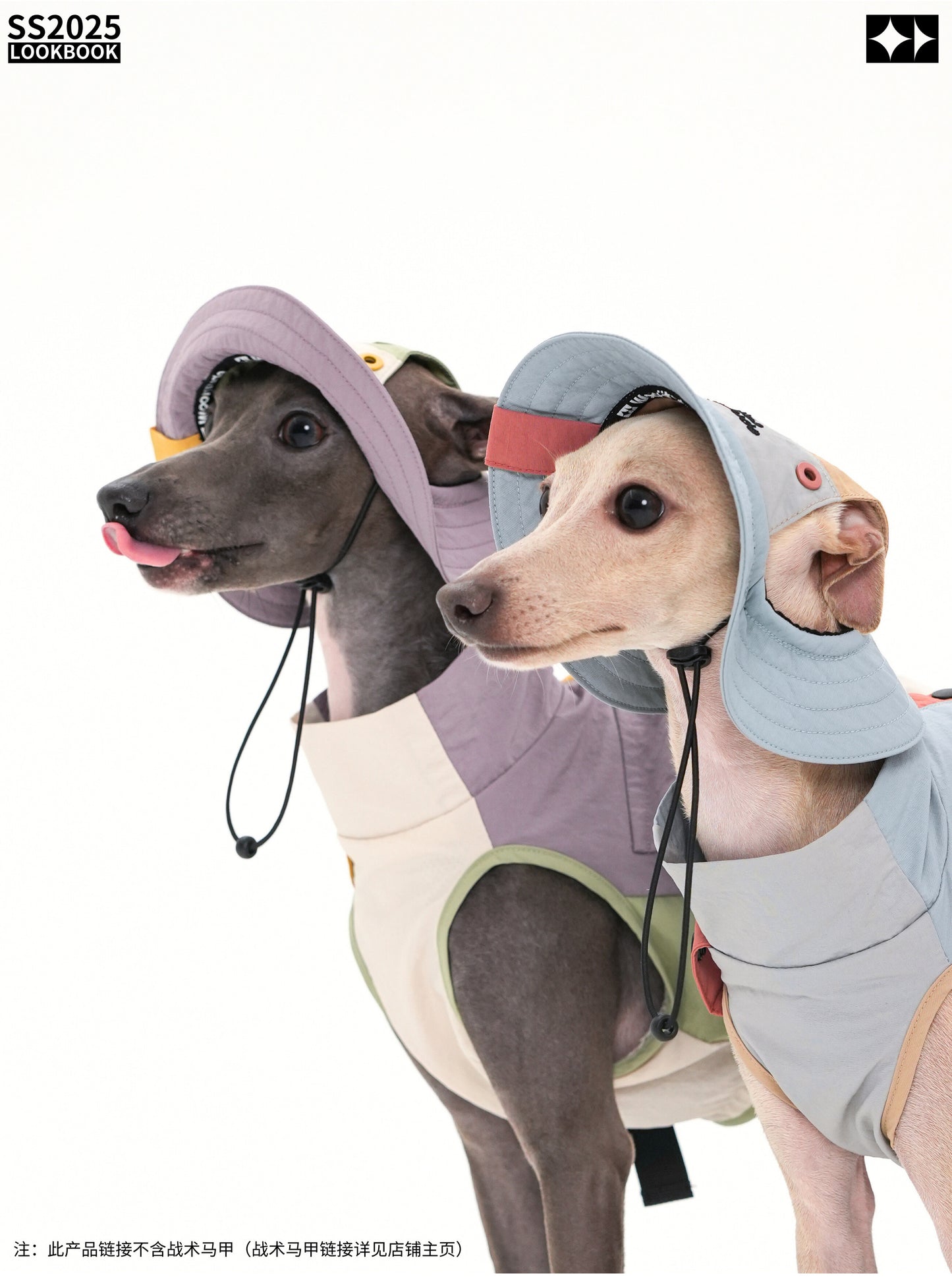 Nylon Dog Bucket Hat