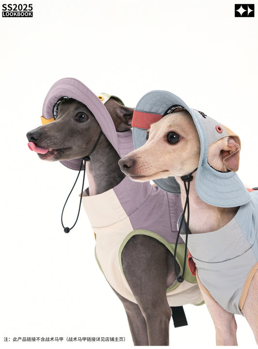 Nylon Dog Bucket Hat