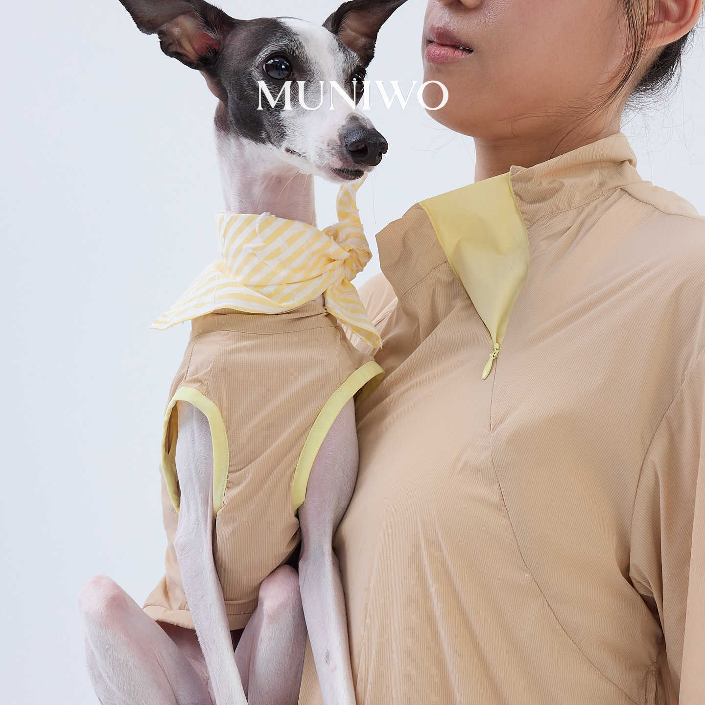UPF 50+ Cooling Dog Vest Matching Set