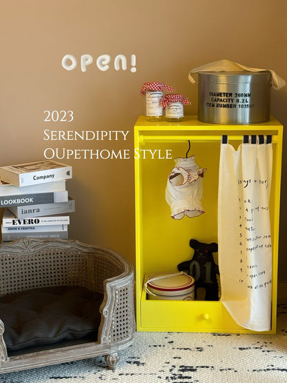 OU Solid Wood Pet Storage Cabinet