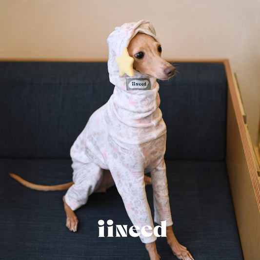 Dog Pajama Base Layer with Optional Hat