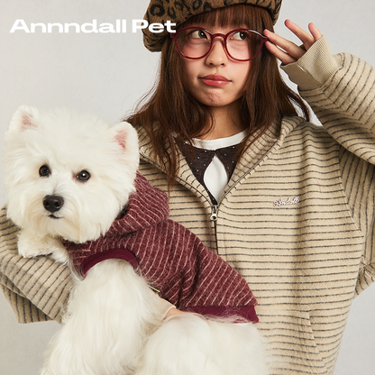 Sudadera a juego para perro