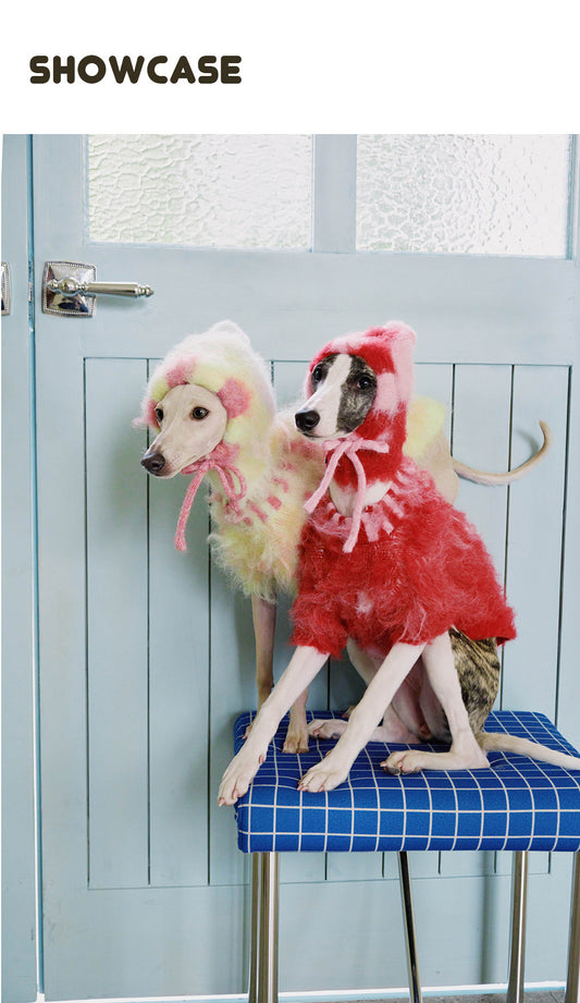 Alpaca Dot Pet Sweater