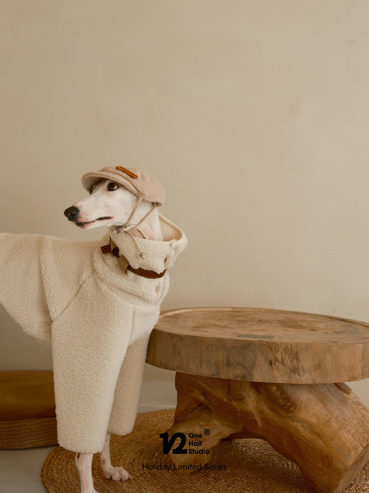 Shearling fleece four-leg dog onesie photo 2