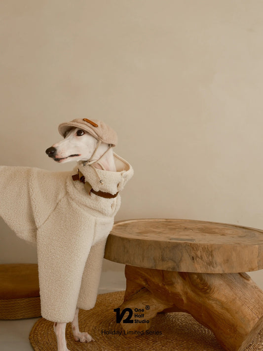 Shearling fleece four-leg dog onesie photo 2