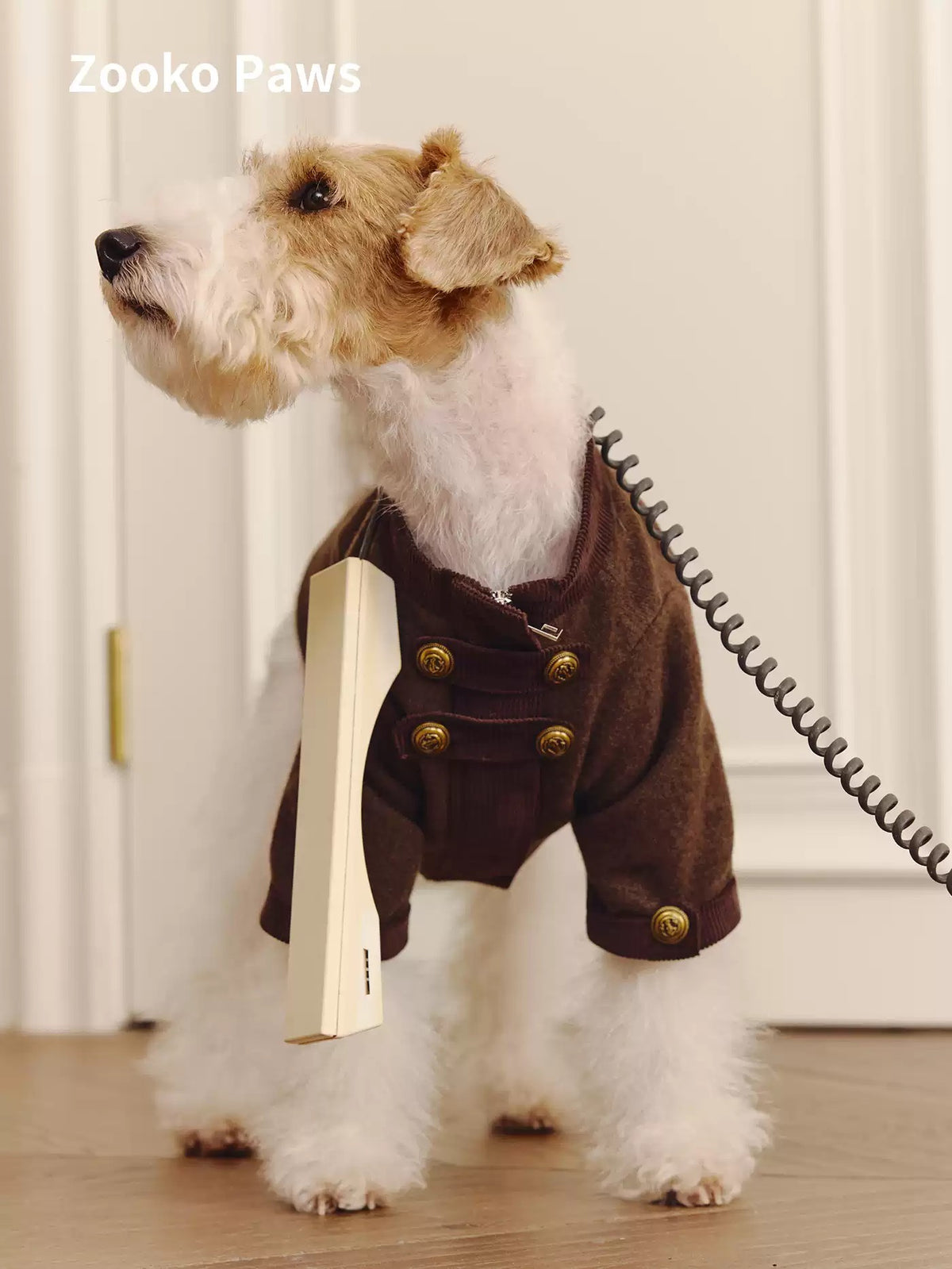 Vintage Wool Dog Jacket photo 2