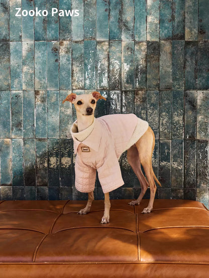 Biscuit texture dog jacket photo 2