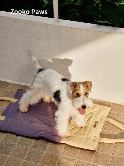 Water-Repellent Pet Travel Mat Bag photo 2