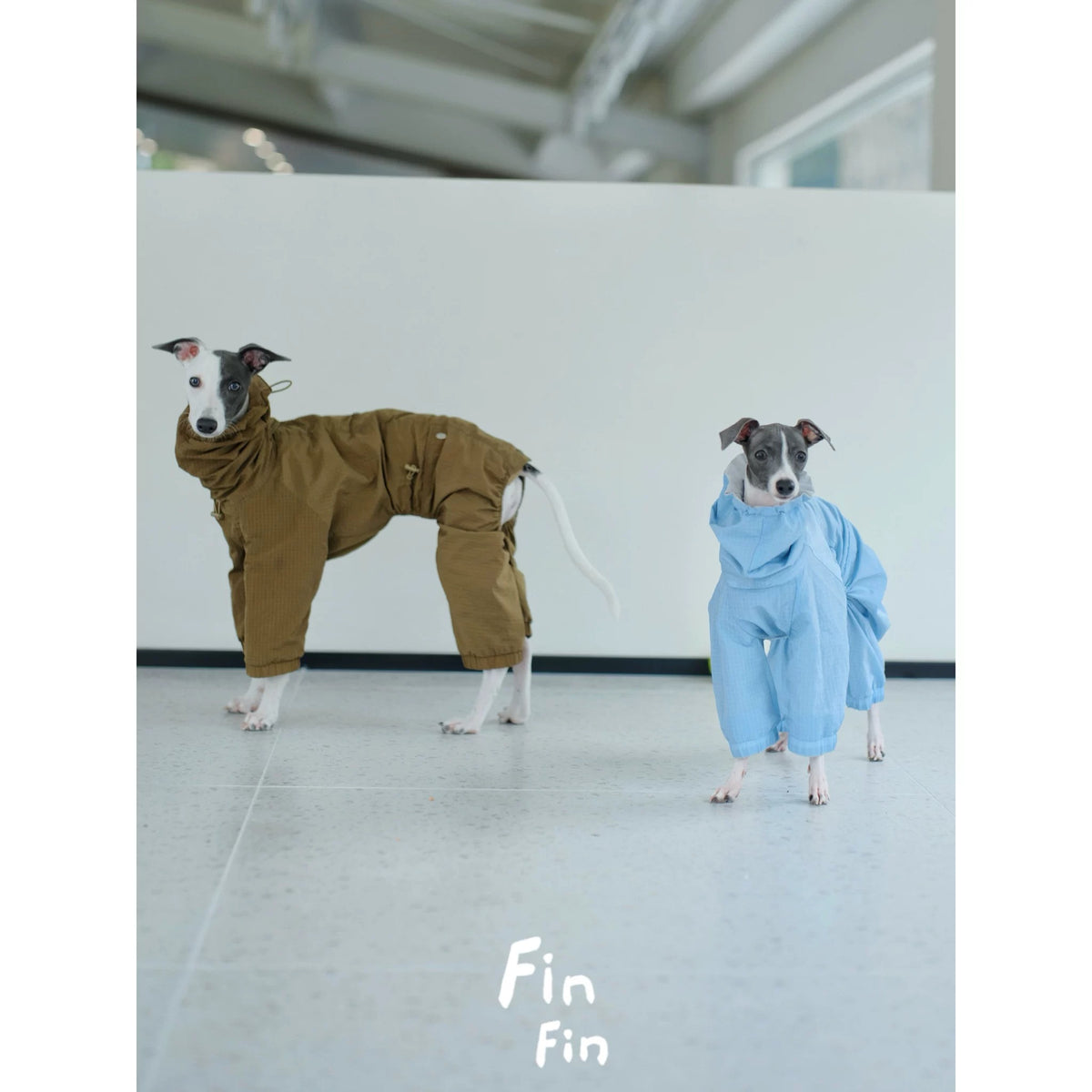 Reversible Dog Water Repellent Four-Legged Jacket