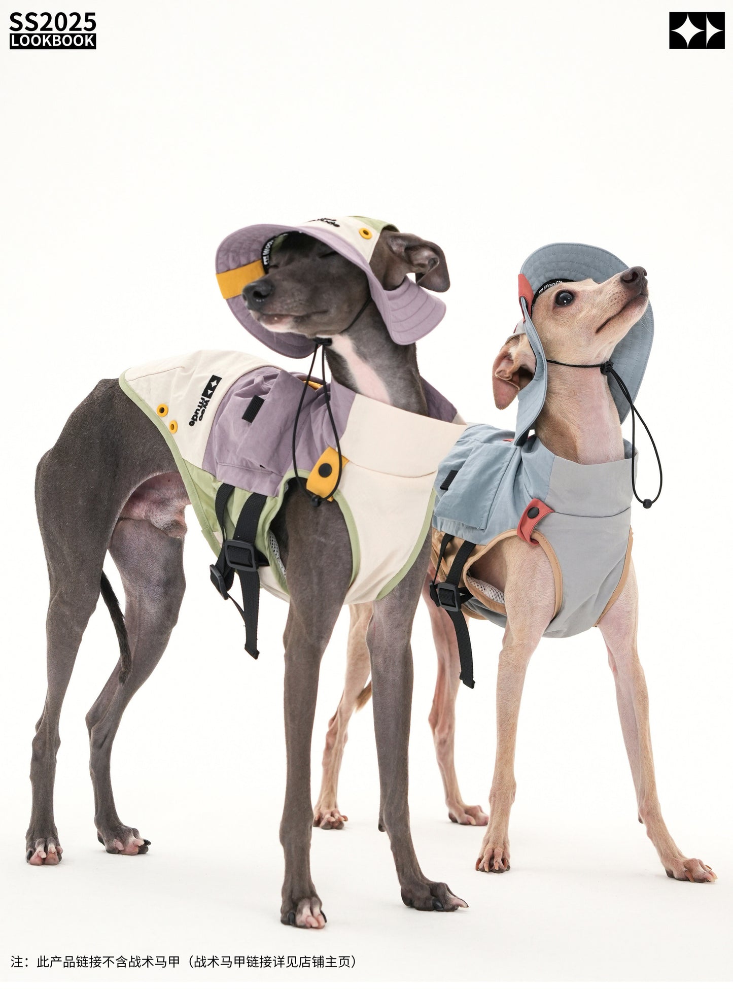 Nylon Dog Bucket Hat