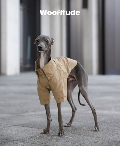 Utility Small Check Dog Coat