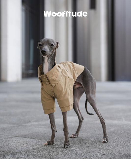 Utility Small Check Dog Coat
