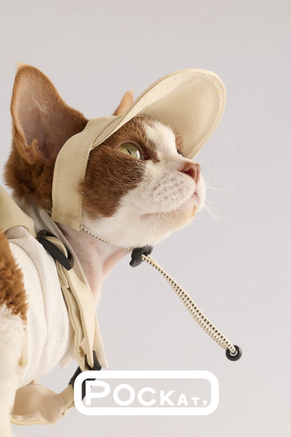 Pockatt Devon Rex Cat Sun Hat