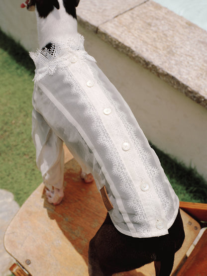 Silk Dog Resort Shirt