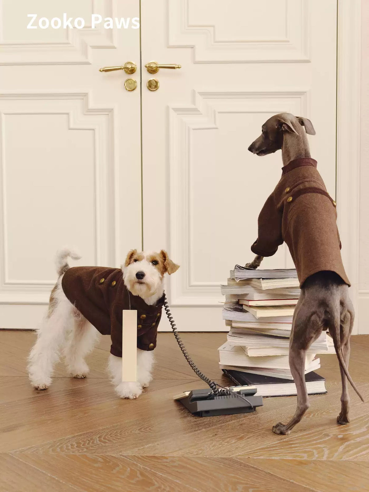Vintage Wool Dog Jacket photo 3