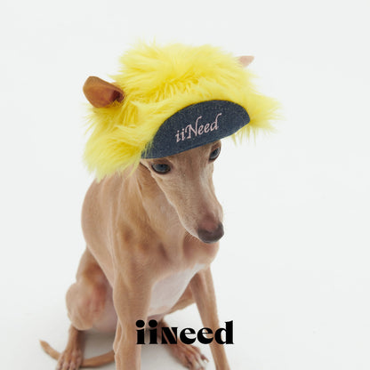 Plush Pet Hat With Buckle