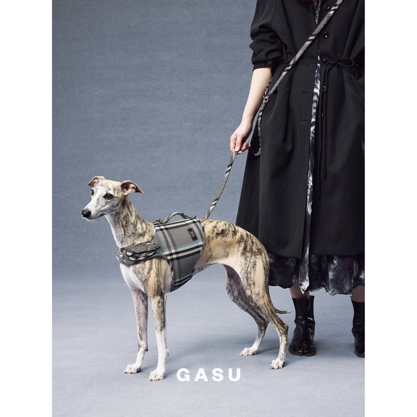 GASU Variété Italian Fabric Adjustable Dog Harness