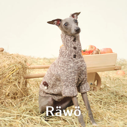 Ranch Story Handmade Mushroom Dog Sweaters Two-Leg Knit Top