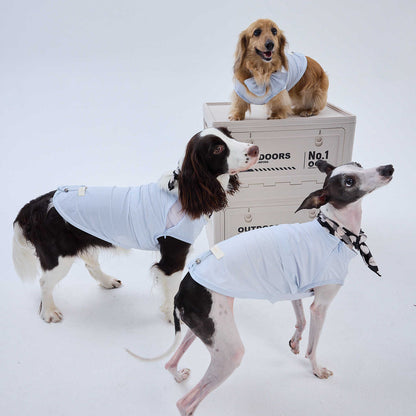 UPF 50+ Cooling Dog Vest Matching Set