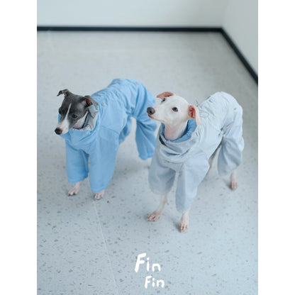Reversible Dog Water Repellent Four-Legged Jacket