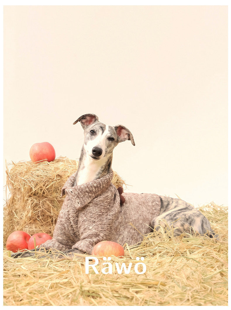 Ranch Story Handmade Mushroom Dog Sweaters Two-Leg Knit Top
