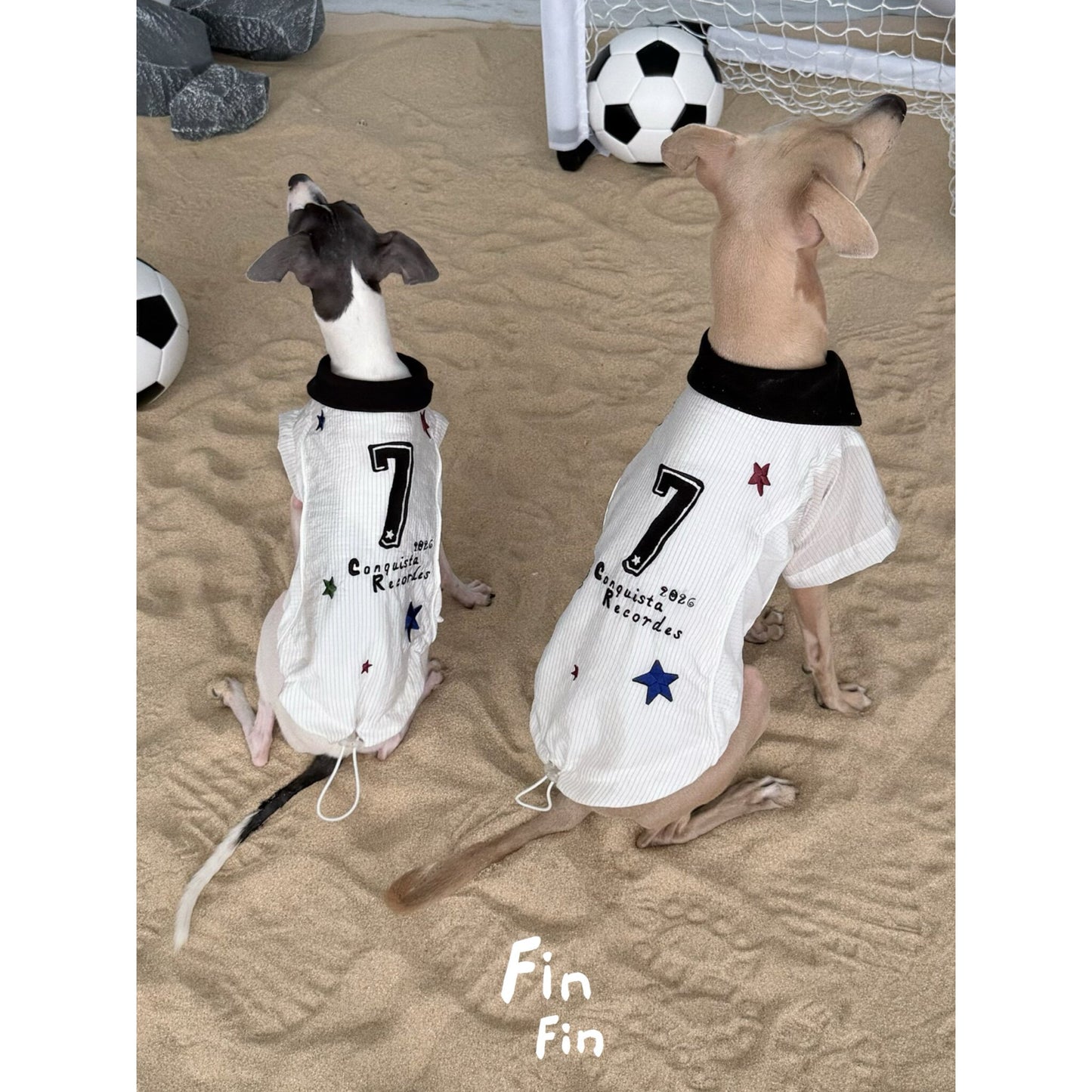 Retro Soccer Dog Shirt Jersey