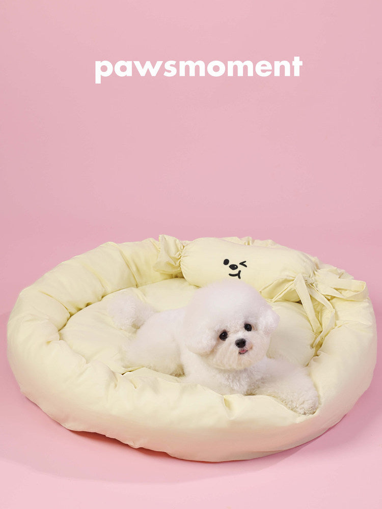 Candy Color Washable Pet Cotton Bed