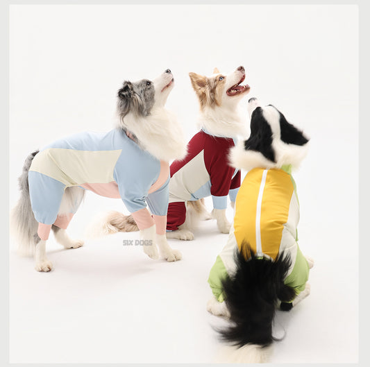 Lightweight Waterproof Dog Raincoat Jumpsuit