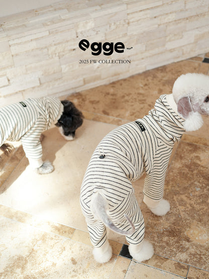 450g Warm Towel-Knit Four-Legged Dog Hoodie