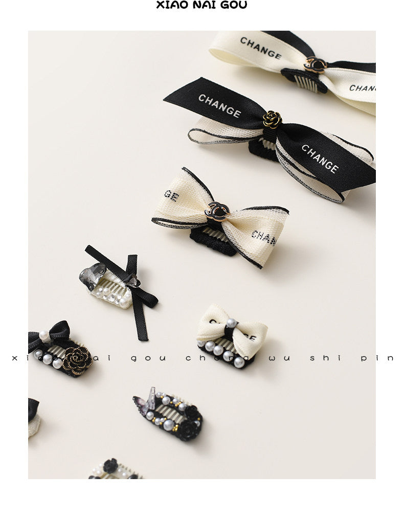 Chanel-Style Pet Hair Clips
