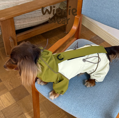 3-in-1 Dog Rain Jacket