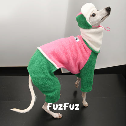 Polar Fleece Thick Dog Base Layer Jumpsuit