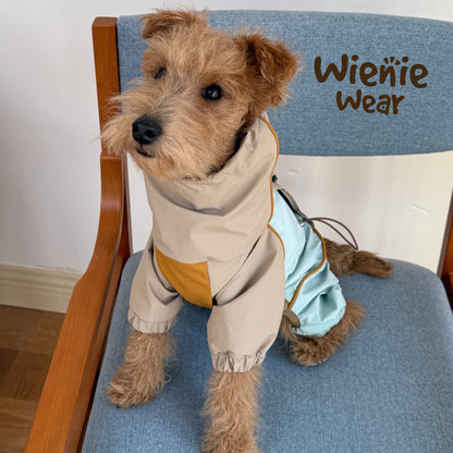 3-in-1 Dog Rain Jacket