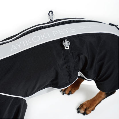 Chaqueta impermeable cortavientos AYIKOKI para perro