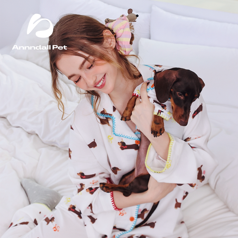 andall Cotton Human-Pet Matching Pajamas