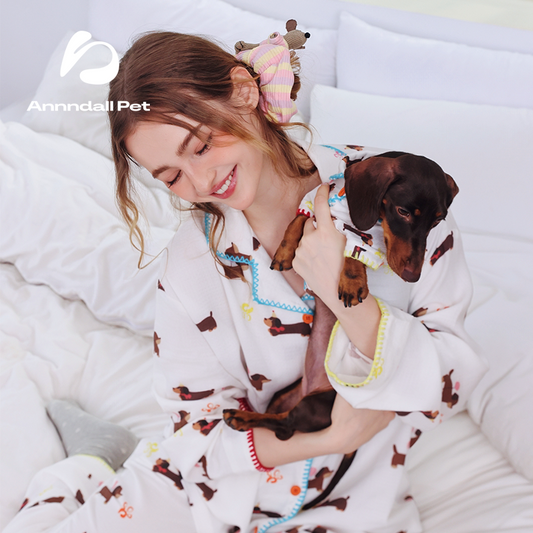 andall Cotton Human-Pet Matching Pajamas