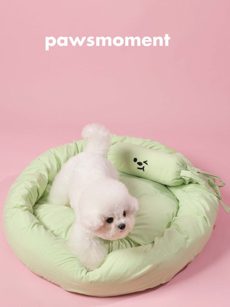 Candy Color Washable Pet Cotton Bed